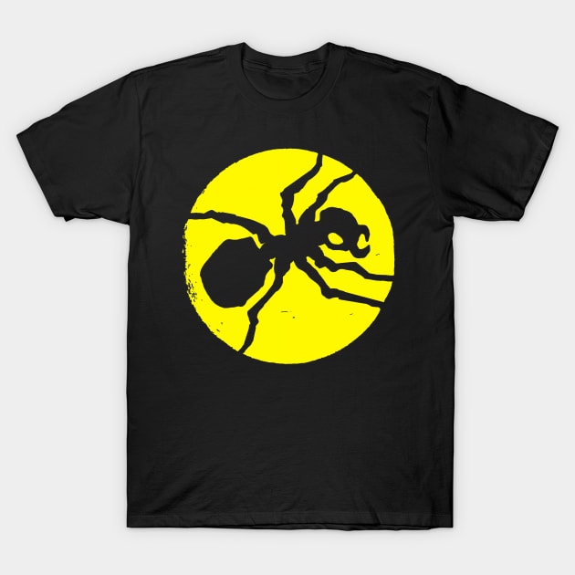 Yellow spider T-Shirt by Triple Topper